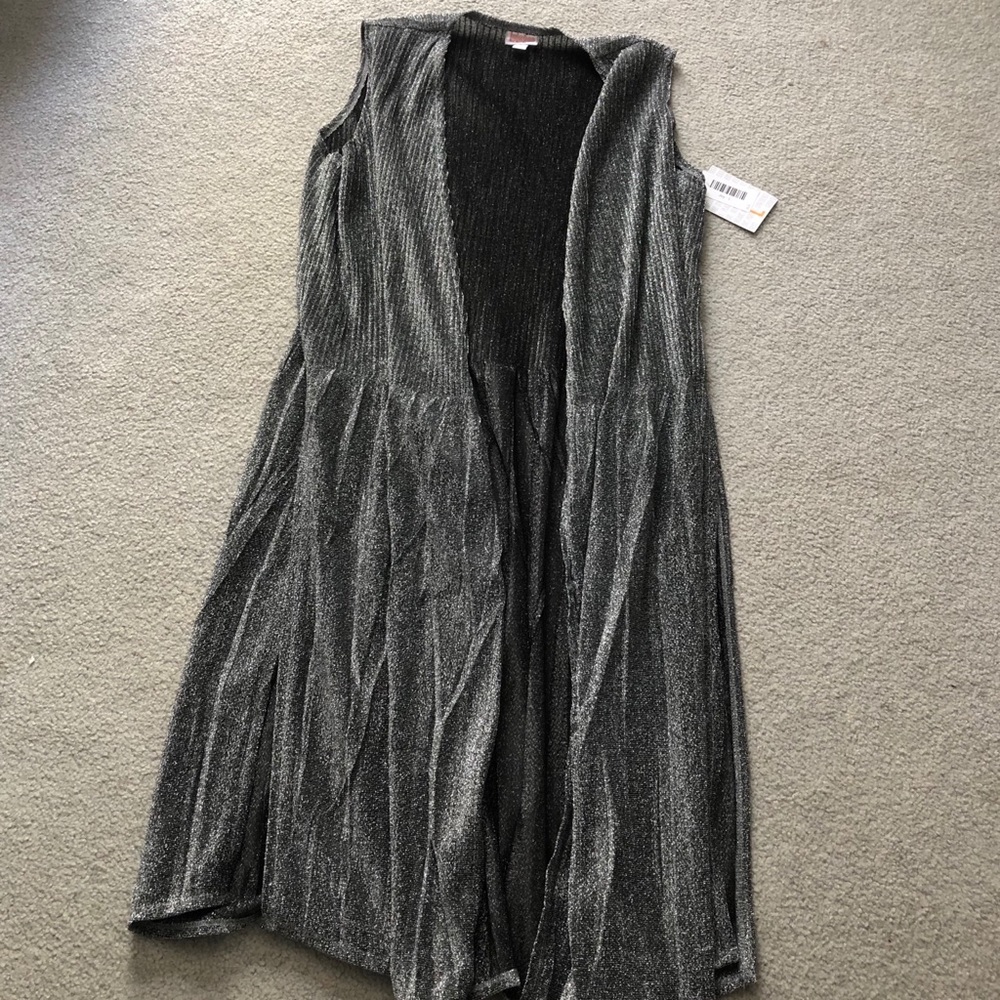 Metallic Vest Duster - Layer Over Favorite Dress!